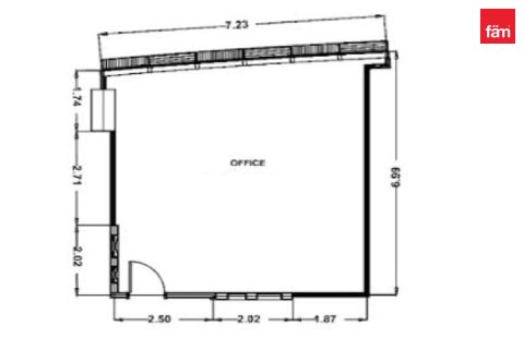 43.9m² Office in Business Bay, UAE No. 186060 15
