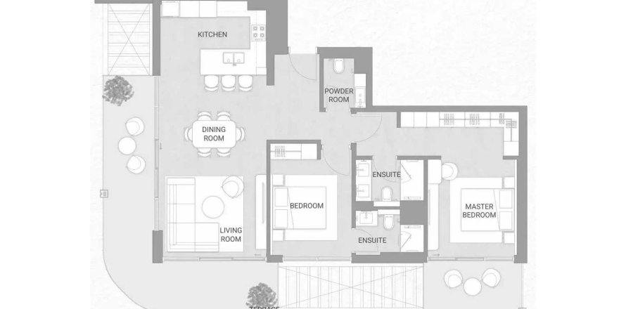 Apartment de 2 dormitorios en Soma Residences Dubai, UAE No. 166846