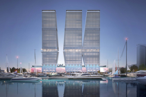 Квартира с 3 спальнями в W Residences Dubai Harbour, Dubai Harbour, ОАЭ №98050 2