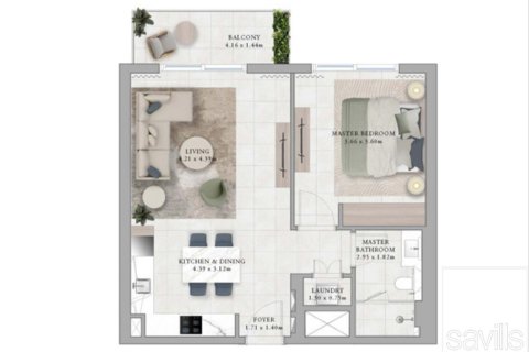 1 bedroom Apartment  No. 116567 12