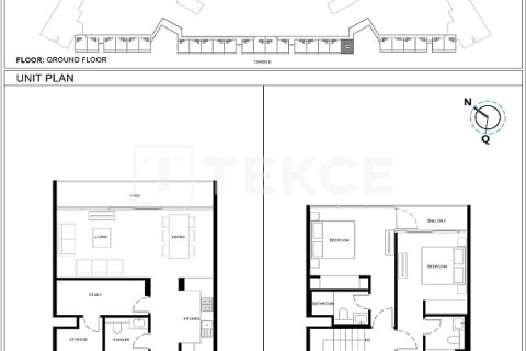 Duplex de 2 dormitorios en Umm Al Quwain, UAE No. 152563 3