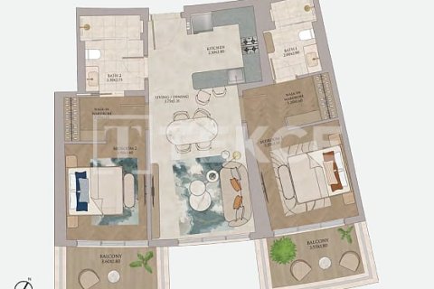 Apartment de 1 dormitorio en Dubai, UAE No. 152564 4