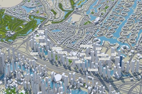 Квартира 40м² в Jumeirah Islands, ОАЭ №146987 14