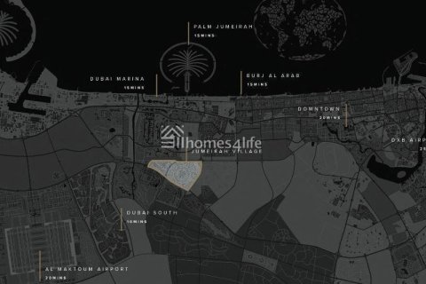 Apartment de 1 dormitorio en Jumeirah Village Circle, UAE No. 170681 11