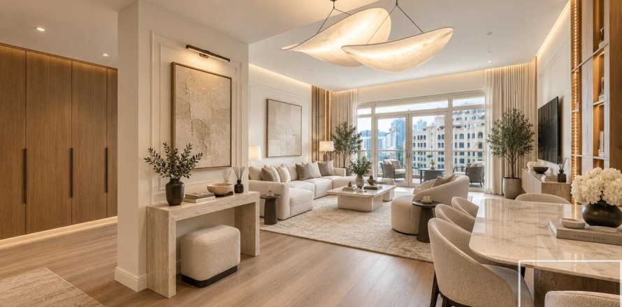 Квартира с 2 спальнями в Shoreline Apartments, ОАЭ №209109