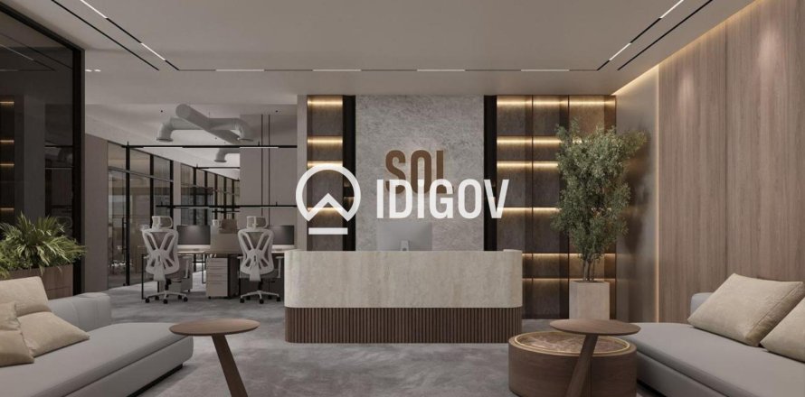 113.62m² Office in SOL Bay, UAE No. 184989