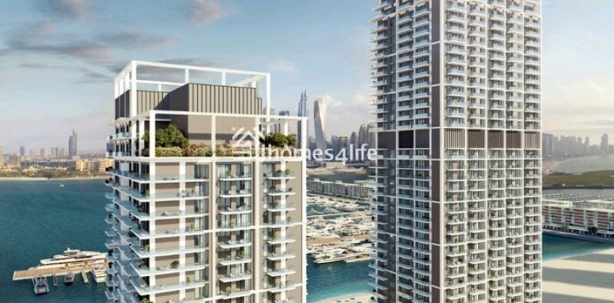 Квартира с 2 спальнями в BEACH MANSION, EMAAR Beachfront, ОАЭ №146546