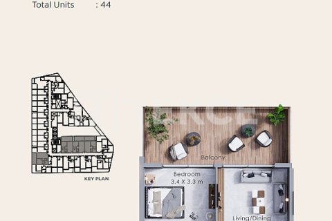 Appartement de 2 chambres à Dubai Land, UAE No. 167436 15