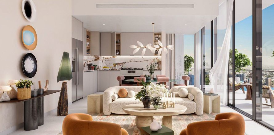 Apartment de 4 dormitorios en Dubai Creek Harbour, UAE No. 208674