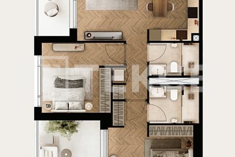 Appartement de 1 chambre à Dubai Studio City, UAE No. 135482 3