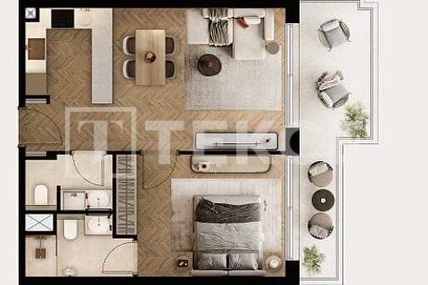 Appartement de 1 chambre à Dubai Studio City, UAE No. 135482 8