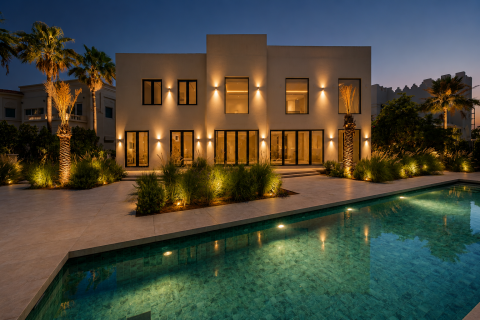 Вилла с 4 спальнями в Jumeirah Islands, ОАЭ №208691