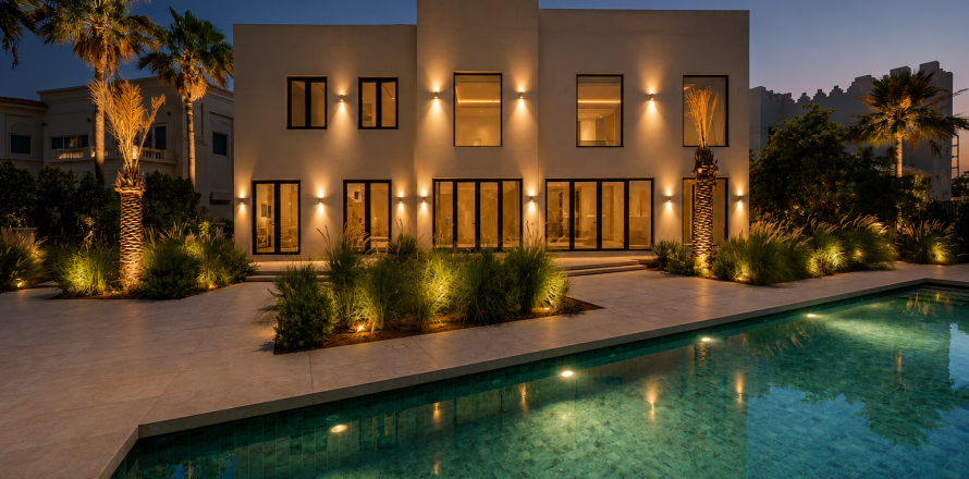 Вилла с 4 спальнями в Jumeirah Islands, ОАЭ №208691