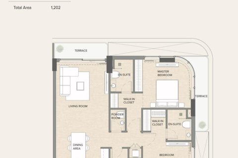 2 bedrooms Apartment in Dubai, UAE No. 142705 15