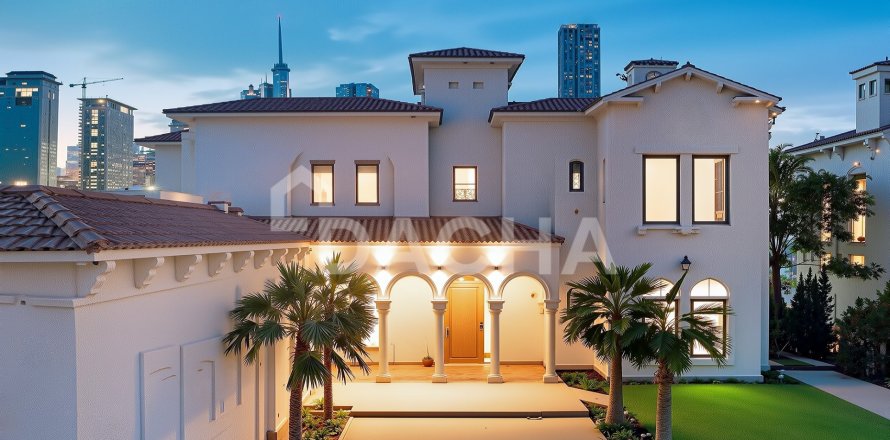 Вилла с 5 спальнями в Jumeirah Islands, ОАЭ №155404