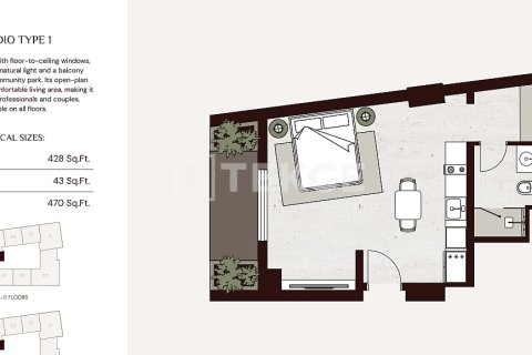 1 bedroom Apartment in Jumeirah Village Circle, UAE No. 172259 18