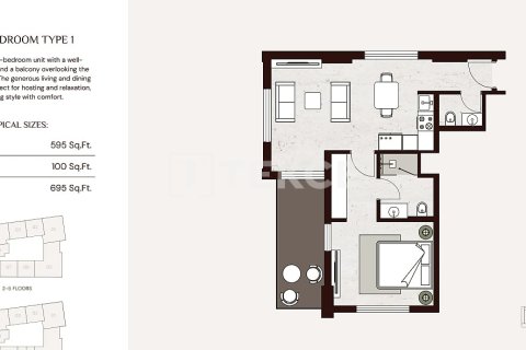 1 bedroom Apartment in Jumeirah Village Circle, UAE No. 172259 23