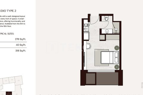 1 bedroom Apartment in Jumeirah Village Circle, UAE No. 172259 20