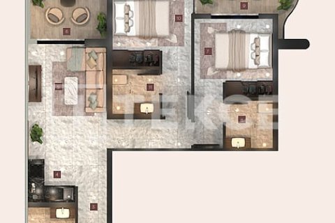 Apartment de 2 dormitorios en Dubai, UAE No. 161976 3
