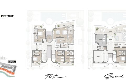 Villa de 6 dormitorios en Meydan, UAE No. 161977 3