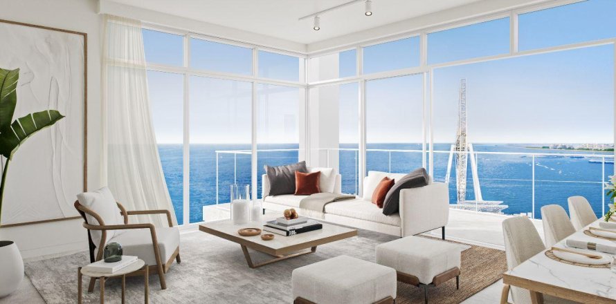 Квартира с 3 спальнями в Bluewaters, ОАЭ №137508