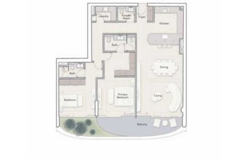 Apartment de 2 dormitorios en ELLINGTON OCEAN HOUSE  No. 109002 4