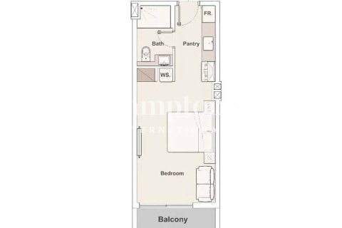 Studio Apartment in FIVE at Jumeirah Village Circle, UAE No. 166540 7