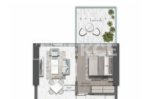 Appartement de 3 chambres à DAMAC Hills (Akoya by DAMAC), UAE No. 135549 14