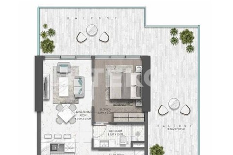 Appartement de 3 chambres à DAMAC Hills (Akoya by DAMAC), UAE No. 135549 13