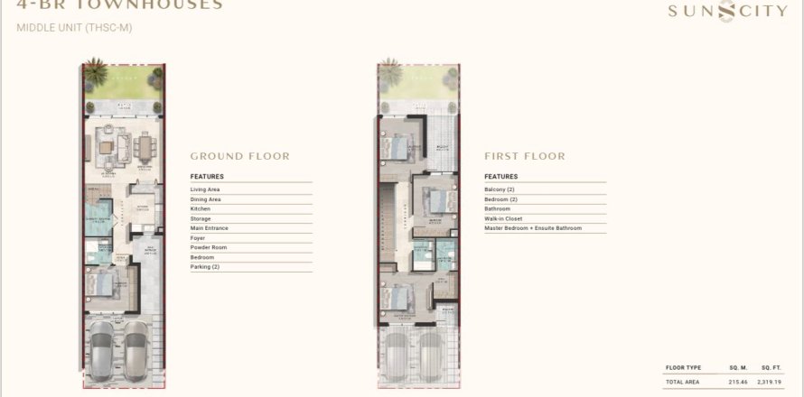 4 bedrooms Townhouse No. 118601