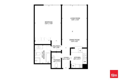 Apartment de 1 dormitorio en Dubai Marina, UAE No. 100061 9