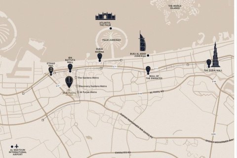 Appartement de 2 chambres à Al Furjan, UAE No. 144653 10