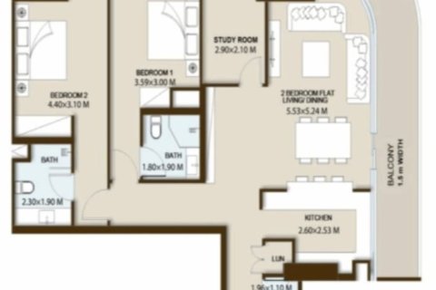 Appartement de 2 chambres à Al Furjan, UAE No. 144653 11