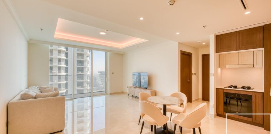 1 غرف نوم شقة في EMAAR Beachfront, الإمارات العربية المتحدة رقم 136784