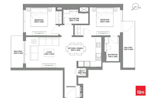 2 bedrooms Apartment No. 108127 14