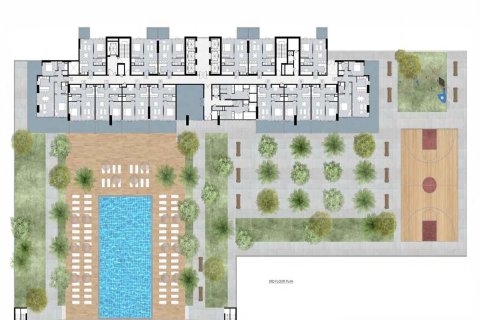 Квартира с 1 спальней в GOLF GATE 2, DAMAC Hills (Akoya by DAMAC), ОАЭ №187126 11