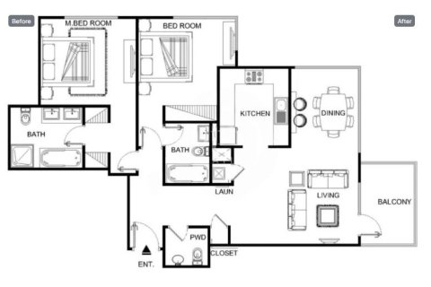 Apartment de 2 dormitorios en Downtown Dubai (Downtown Burj Dubai), UAE No. 135993 17