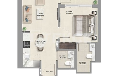 Квартира с 2 спальнями  №117265 27