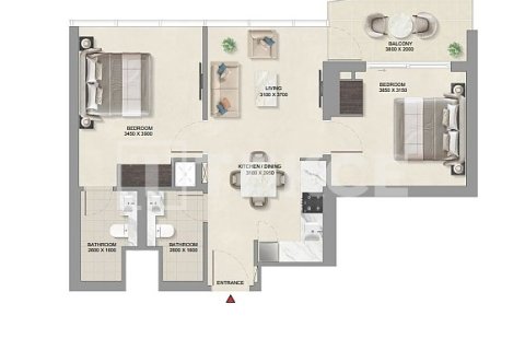 Apartment de 1 dormitorio  No. 117264 23