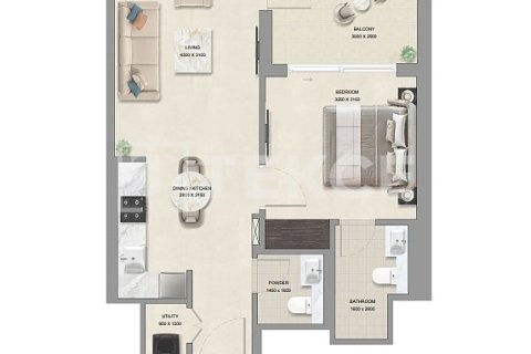 Apartment de 1 dormitorio  No. 117264 19