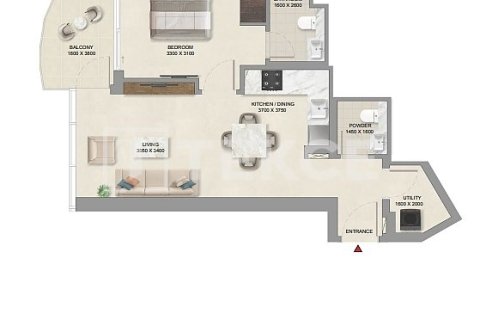 Apartment de 1 dormitorio  No. 117264 16