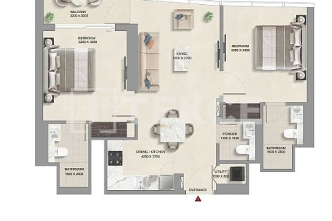 Apartment de 1 dormitorio  No. 117264 22