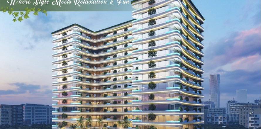 1 غرف نوم شقة في IVY GARDENS RESIDENCE Dubai Land, الإمارات العربية المتحدة رقم 97151