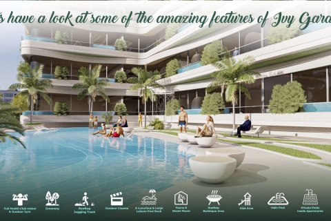 1 غرف نوم شقة في IVY GARDENS RESIDENCE Dubai Land, الإمارات العربية المتحدة رقم 97151 2