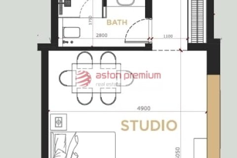 Apartamento tipo estudio Estudio en Business Bay, UAE No. 143016 3