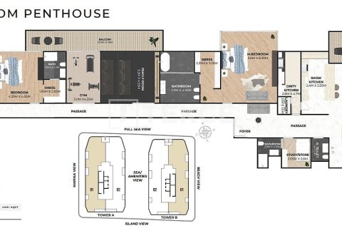 3 bedrooms Duplex  No. 133948 21