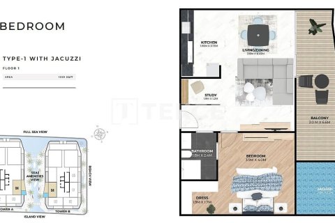 3 bedrooms Duplex  No. 133948 17