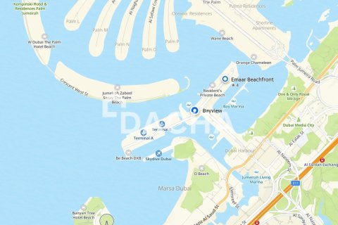 2 غرف نوم شقة في EMAAR Beachfront, الإمارات العربية المتحدة رقم 163516 3