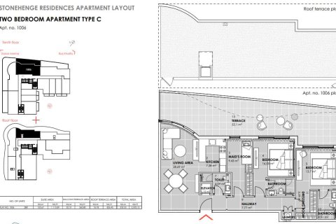 Квартира с 2 спальнями  №108832 7