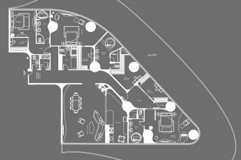 Квартира с 3 спальнями в BUGATTI RESIDENCES BY BINGHATTI,  №108829 8